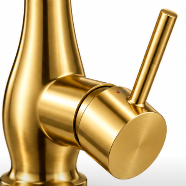 Robinet de Cuisine Extractible en Nickel Brossé – Mitigeur Pivotant Eau Chaude et Froide