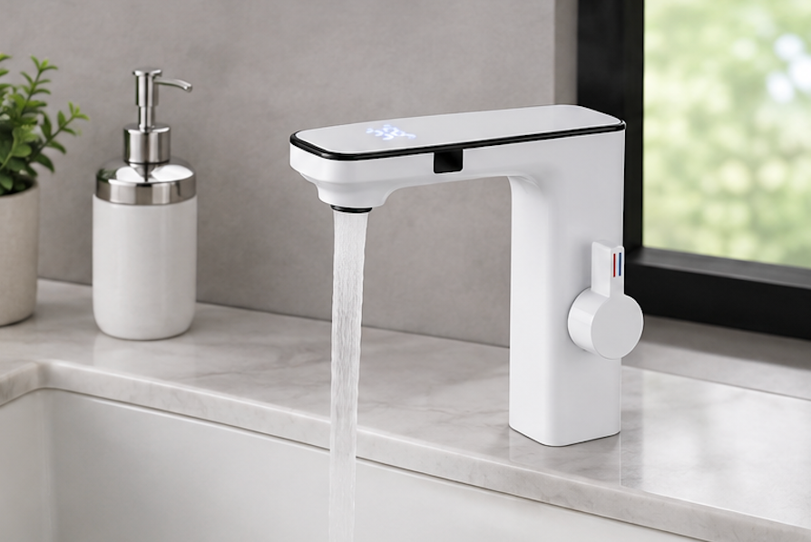 Robinet de Lavabo Intelligent Sans Contact – Mitigeur Automatique Design Moderne