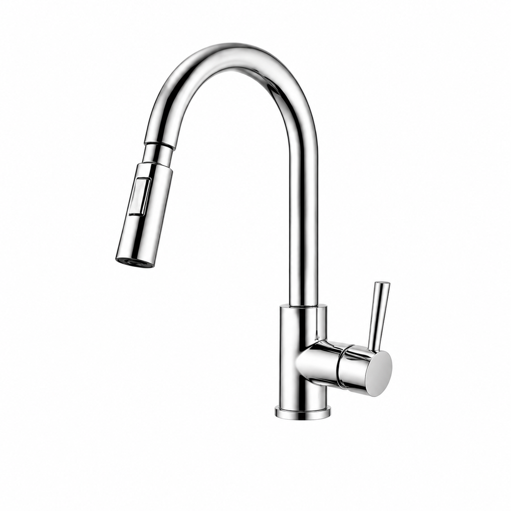 Robinet de Cuisine Intelligent Tactile à Douchette Extractible – Évier Rotation 360°